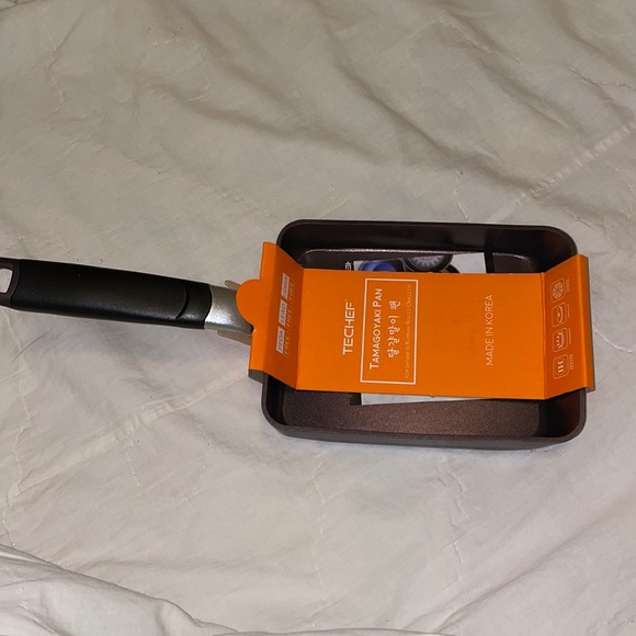 BN Tamagoyaki omelette PFOA free non stick pan, 5”x7” made in Korea by Techef - Picture 2 of 5